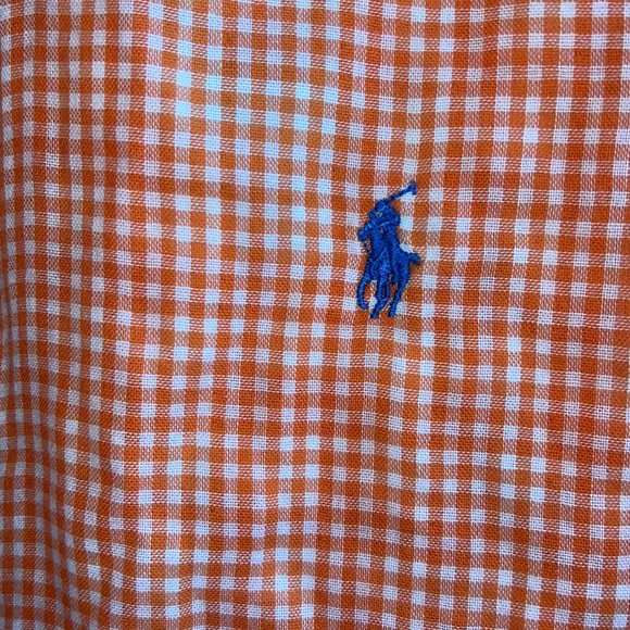 Ralph Lauren Custom Fit plaid button down - Picture 3 of 6